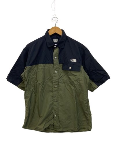 商品画像：S/S NUPTSE SHIRT_ショートスリーブヌプシシャツ/M/ナイロン/KHK// 1