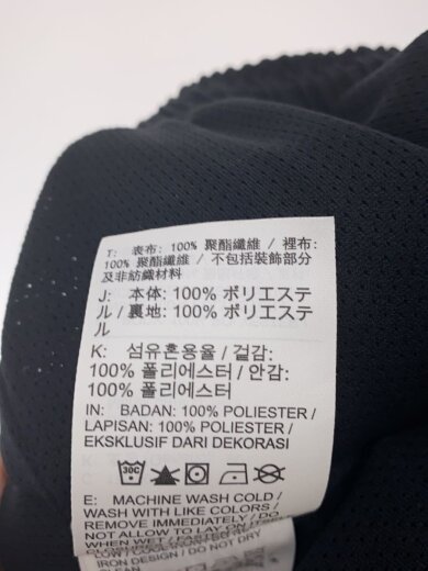 商品画像：Track Pant/L/ポリエステル/BLK/HF9624-010/使用感有 5