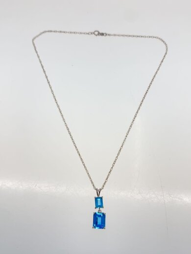 商品画像：ネックレス/SV925/カラーストーン/SLV/トップ有/レディース// 2