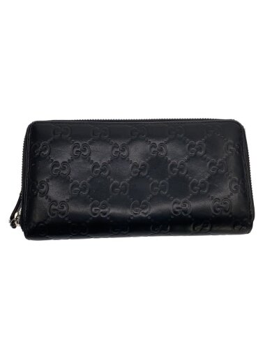 商品画像：長財布_アヴェル_グッチシマ/レザー/BLK/レディース 1