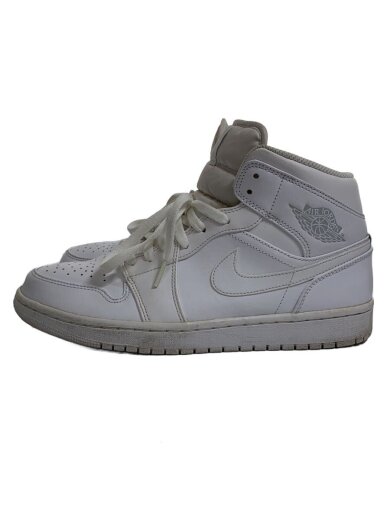 商品画像：AIR JORDAN 1 MID/エアジョーダンミッド/ホワイト/554724-104/27cm/WHT 1