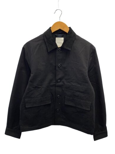 商品画像：ジャケット/M/コットン/BLK/無地/CR1-02D5-JK18 1