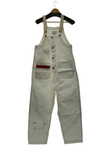 商品画像：Over Pants/M/コットン/WHT/無地/MTR-2998 1