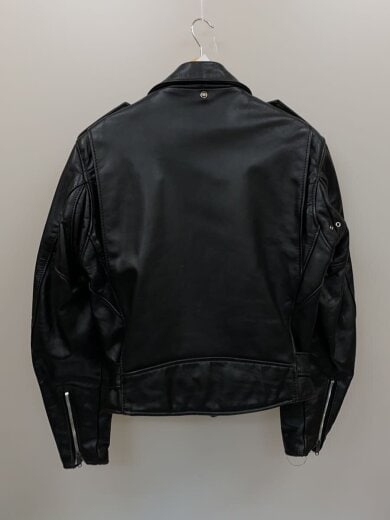 商品画像：ダブルライダースジャケット/38/レザー/BLK/2102 01680s/右ポケットジッパープル無 2
