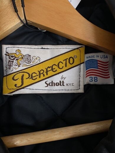 商品画像：ダブルライダースジャケット/38/レザー/BLK/2102 01680s/右ポケットジッパープル無 3