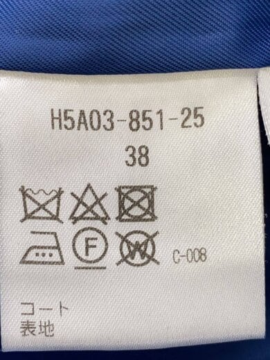 商品画像：コート/38/コットン/NVY/無地/H5A03-851-25// 4