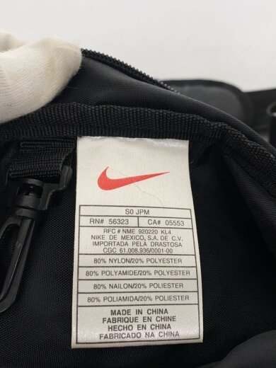 商品画像：ショルダーバッグ/ナイロン/BLK/無地/S0 JPM 5