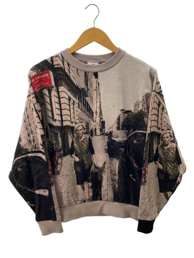 商品画像：ニット・セーター(薄手)/FREE/コットン/BEG/総柄 1