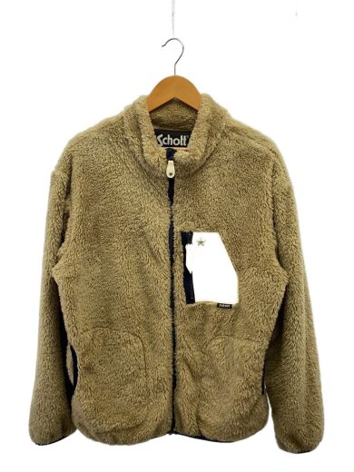 商品画像：フリースジャケット/L/ポリエステル/CML/無地/3182006 1