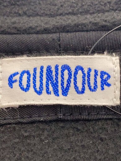 商品画像：FOUNDOUR/FLEECE ZIP BLOUSON/4/ポリエステル/BLK/無地/015FD252018 3