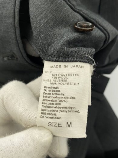 商品画像：スラックスパンツ/M/ウール/GRY/ストライプ/GPS-43050-A// 5