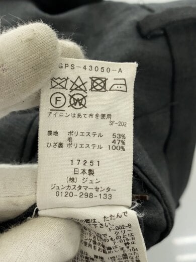 商品画像：スラックスパンツ/M/ウール/GRY/ストライプ/GPS-43050-A// 6