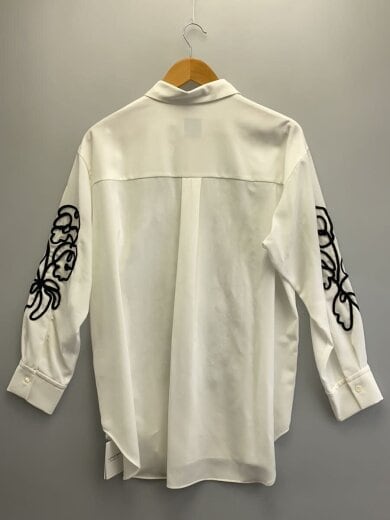 商品画像：長袖シャツ/--/ポリエステル/WHT/25-050-410-0028-1-0 2