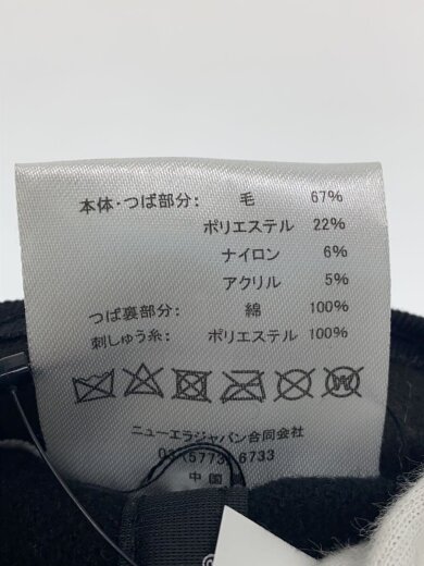 商品画像：キャップ/7 1/4/ウール/BLK/メンズ/HC-H71-863 6