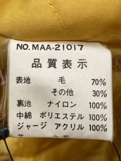 商品画像：スタジャン/--/ウール/YLW/MAA-21017// 4