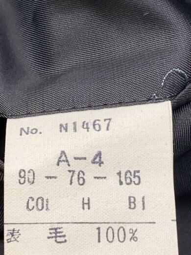 商品画像：セットアップ/--/ウール/BLK/N1467// 4