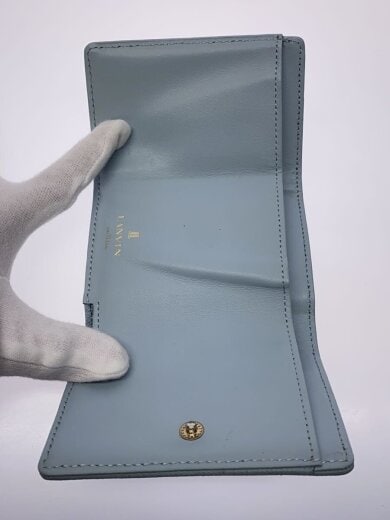 商品画像：3つ折り財布/レザー/BLU/レディース// 4