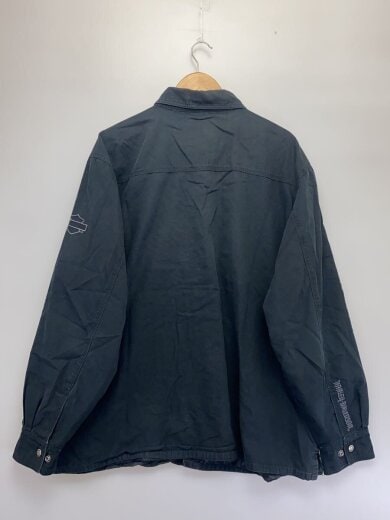 商品画像：長袖シャツ/XL/コットン/BLK/無地// 2