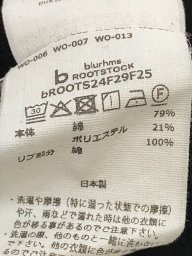 商品画像：長袖Tシャツ/one/コットン/BLK/bROOTS24F29F25// 4