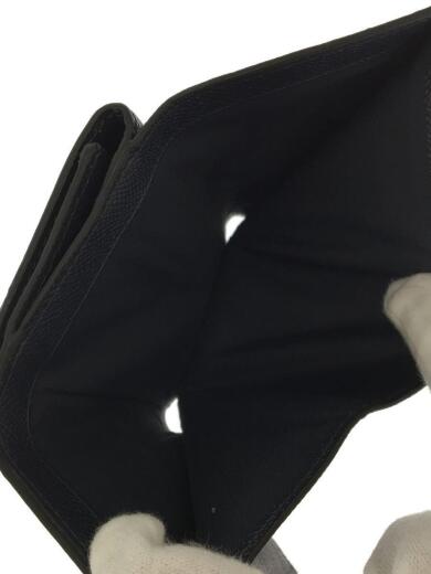 画像：COACHスモールフラップウォレット/三つ折り財布/レザー/NVY/397376