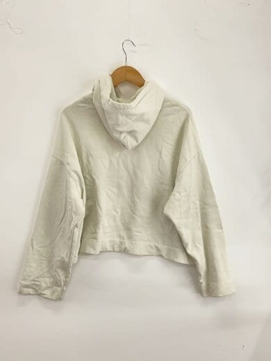 商品画像：ショート丈/ロゴ/パーカー/S/コットン/WHT/無地/JOGHY PSS18 2