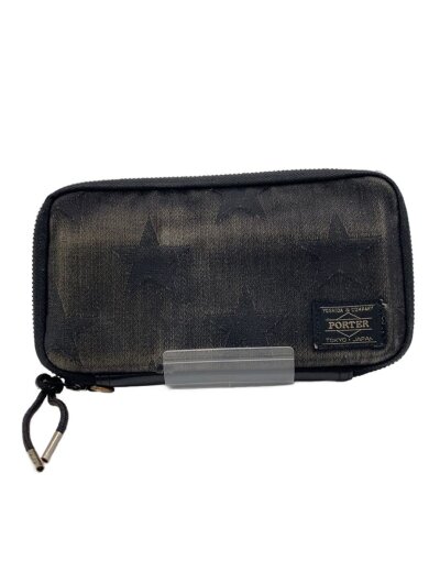 商品画像：長財布/--/BLK/星柄/メンズ 1