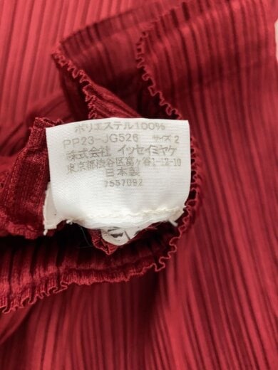 商品画像：ロングスカート/2/ポリエステル/RED/PP23-JG526 4