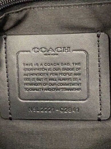 商品画像：トートバッグ/レザー/BLK/無地/C2841// 6