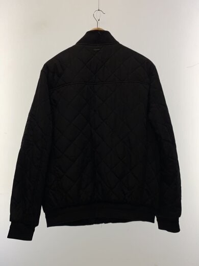 商品画像：キルティングジャケット/S/ポリエステル/BLK/無地/1419093 2