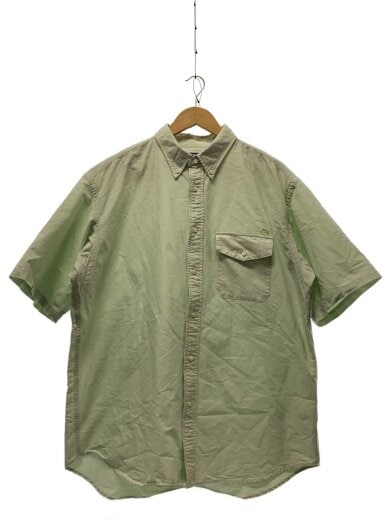 商品画像：半袖シャツ/XL/コットン/GRN/無地/NT3318N 1