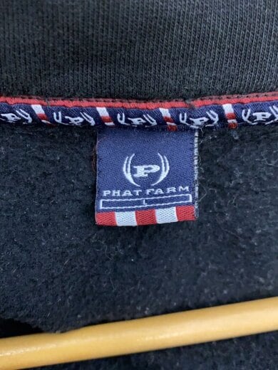 商品画像：ジップパーカー/L/コットン/BLK/無地 3