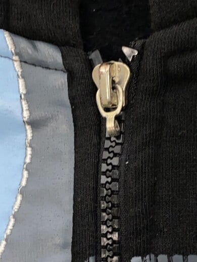 商品画像：ジップパーカー/L/コットン/BLK/無地 6