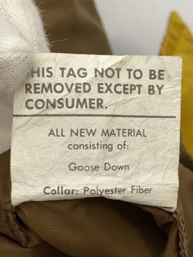 商品画像：USED/ダウンベスト/--/ポリエステル/BRW/無地 7