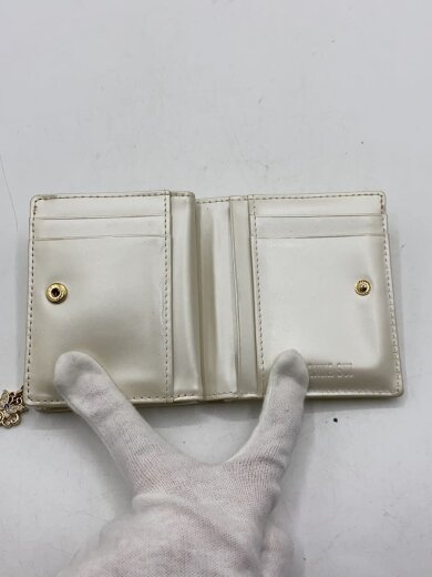 商品画像：2つ折り財布/牛革/YLW/無地/レディース/313985 5