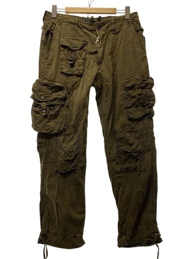 商品画像：パラシュートパンツ/カーゴパンツ/34/コットン/KHK 1