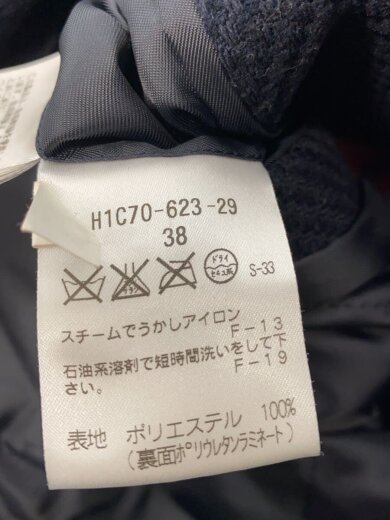 商品画像：ブルゾン/38/ポリエステル/NVY/無地/H1C70-623-29 4