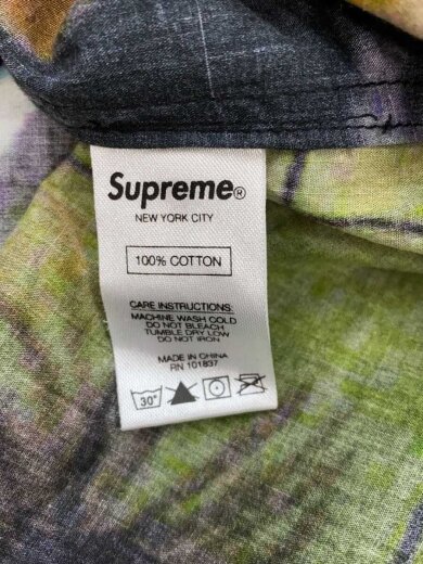 商品画像：LIONS DEN SHIRT/半袖シャツ/S/コットン/マルチカラー/アニマル 4