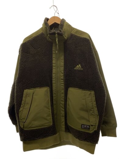 商品画像：フリースジャケット/--/ポリエステル/KHK/無地/HP1390 1