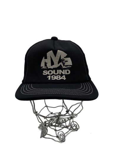 商品画像：メッシュキャップ/FREE/ポリエステル/BLK/無地/メンズ/02253QH05 1