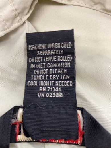 商品画像：ナイロンジャケット/L/ナイロン/BEG/無地/OT446// 4