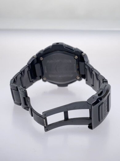 商品画像：ソーラー腕時計・G-SHOCK/デジアナ/ステンレス/BLK/BLK 4