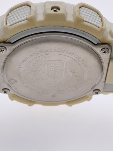 商品画像：クォーツ腕時計・G-SHOCK/デジアナ/ラバー/WHT/WHT 3