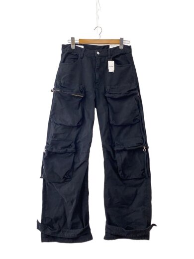 商品画像：ポケット付きカーゴジーンズ/カーゴパンツ/42/コットン/BLK/無地/5575/472/800 1