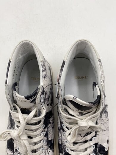 商品画像：ハイカットスニーカー/43/WHT/レザー/TR01M 4