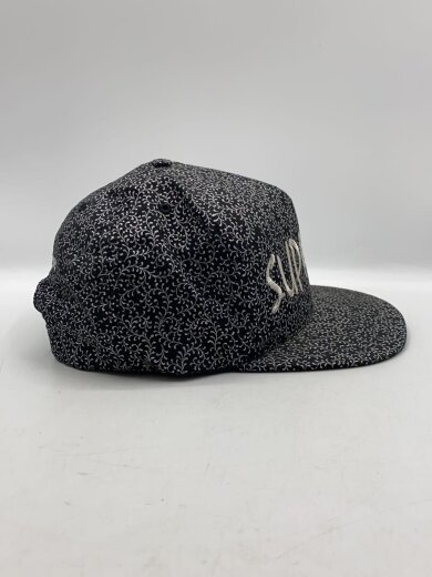 商品画像：キャップ/--/BLK/総柄/メンズ 2
