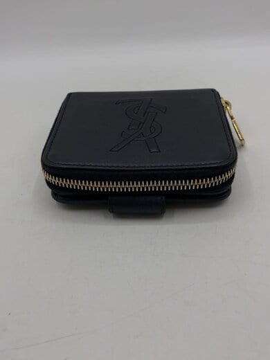 商品画像：2つ折り財布/レザー/BLK/無地/メンズ/MRT352906Y・0718// 6