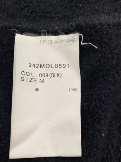 商品画像：スウェット/M/コットン/BLK/242MOL0591 4