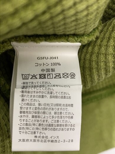 商品画像：長袖Tシャツ/XL/コットン/YLW/総柄/G5FU-J041// 4