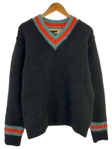 商品画像：ニット・セーター(厚手)/M/ナイロン/BLK/117142// 1