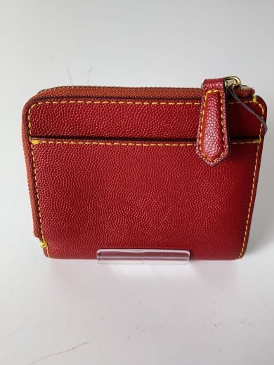 商品画像：2つ折り財布/レザー/RED/レディース 2